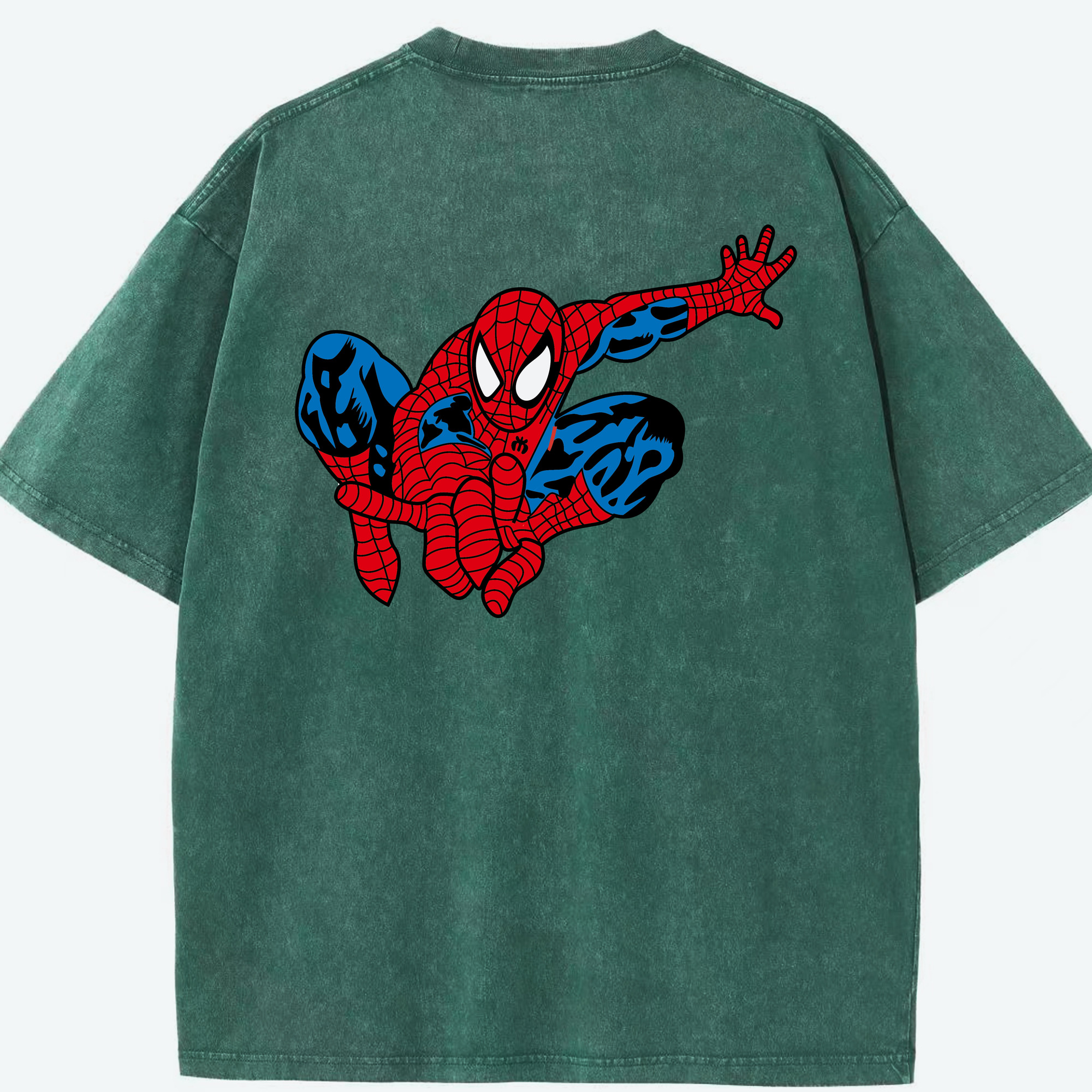 （画像用） アベンジャーズ The Avengers 綿100% ヴィンテージ風 半袖Tシャツ（背面プリント）